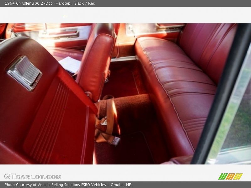 Black / Red 1964 Chrysler 300 2-Door Hardtop