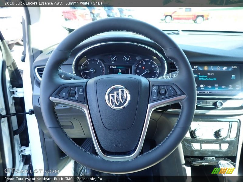 Summit White / Shale 2018 Buick Encore Essence AWD