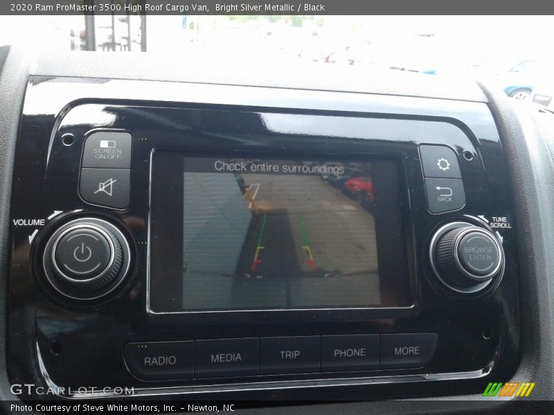 Controls of 2020 ProMaster 3500 High Roof Cargo Van