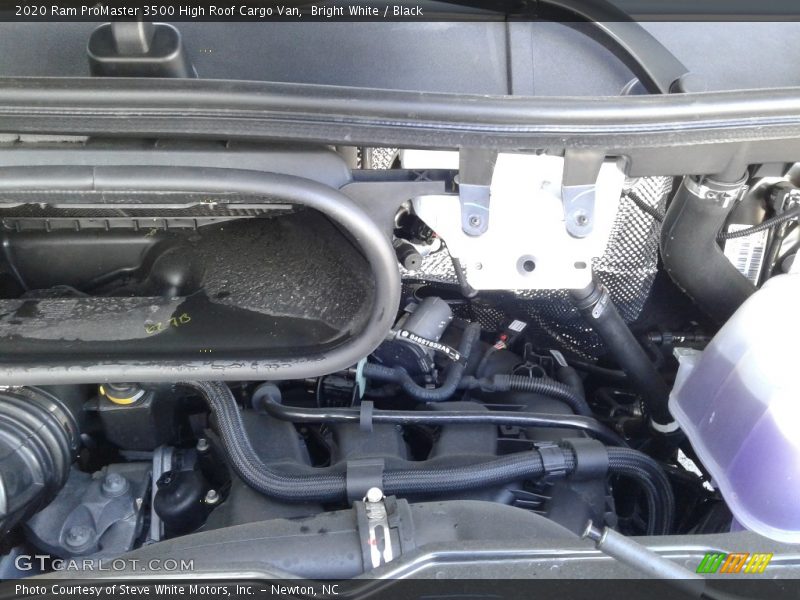 Bright White / Black 2020 Ram ProMaster 3500 High Roof Cargo Van