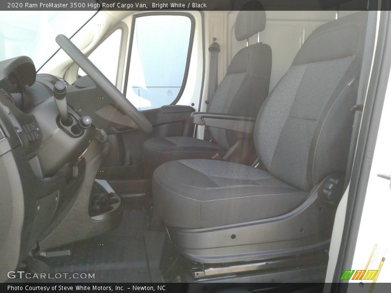 Bright White / Black 2020 Ram ProMaster 3500 High Roof Cargo Van