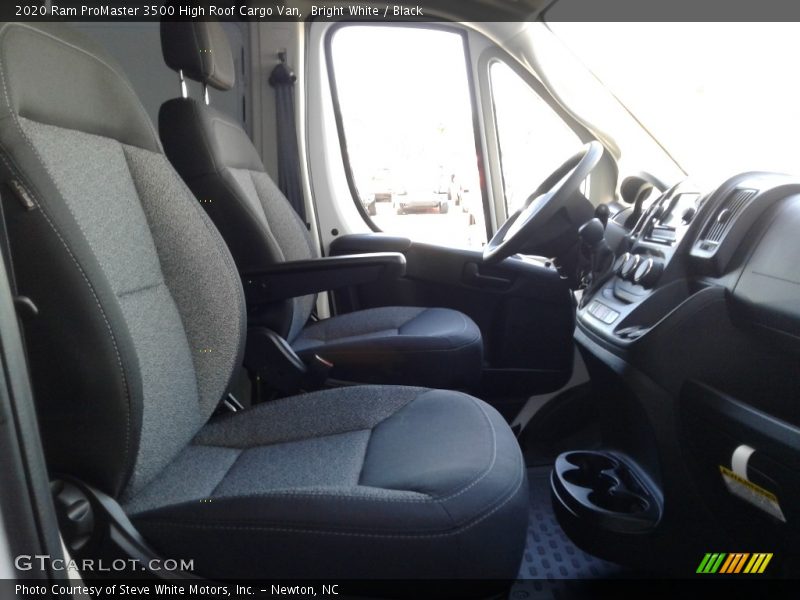 Bright White / Black 2020 Ram ProMaster 3500 High Roof Cargo Van