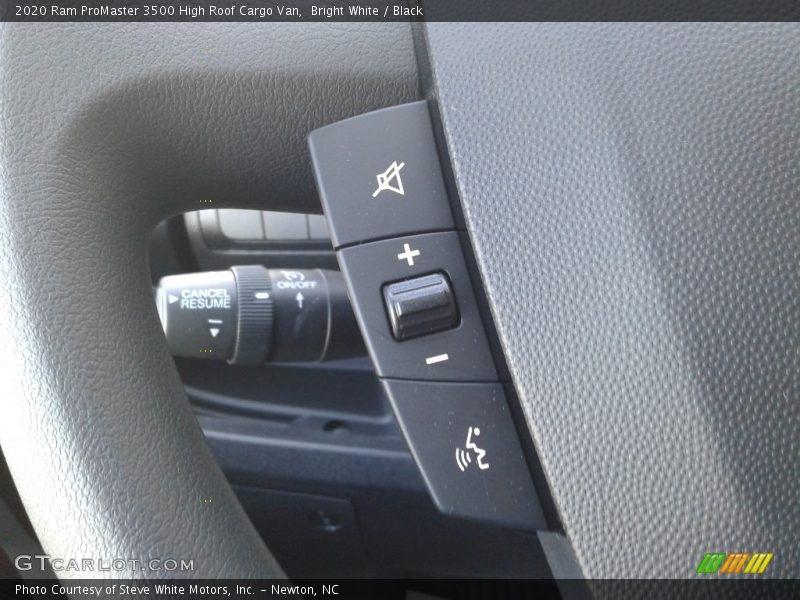 Bright White / Black 2020 Ram ProMaster 3500 High Roof Cargo Van