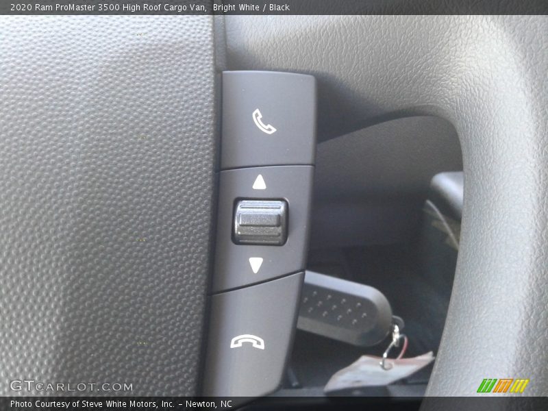 Bright White / Black 2020 Ram ProMaster 3500 High Roof Cargo Van