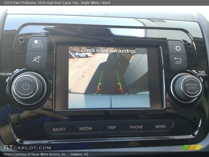 Bright White / Black 2020 Ram ProMaster 3500 High Roof Cargo Van