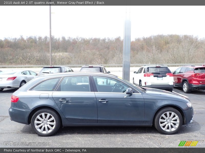 Meteor Gray Pearl Effect / Black 2010 Audi A4 2.0T quattro Avant