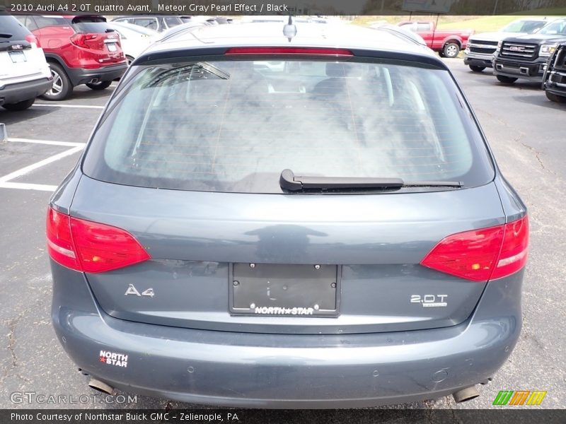 Meteor Gray Pearl Effect / Black 2010 Audi A4 2.0T quattro Avant
