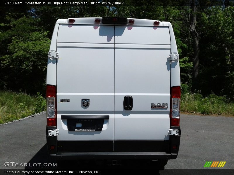 Bright White / Black 2020 Ram ProMaster 3500 High Roof Cargo Van