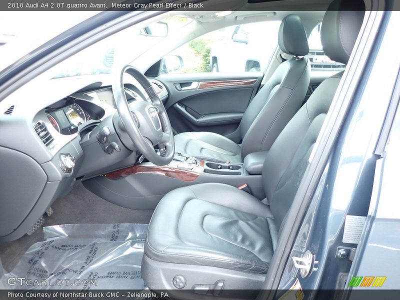 Meteor Gray Pearl Effect / Black 2010 Audi A4 2.0T quattro Avant