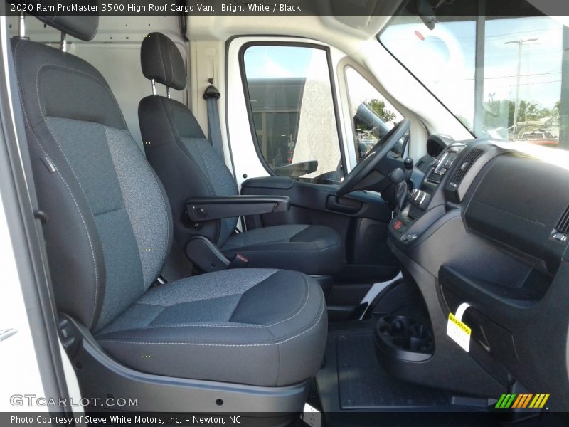 Bright White / Black 2020 Ram ProMaster 3500 High Roof Cargo Van