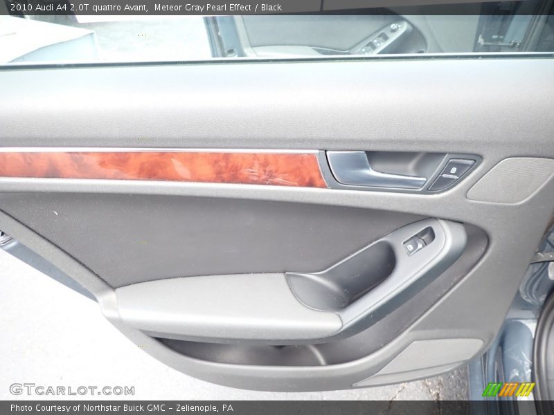Meteor Gray Pearl Effect / Black 2010 Audi A4 2.0T quattro Avant