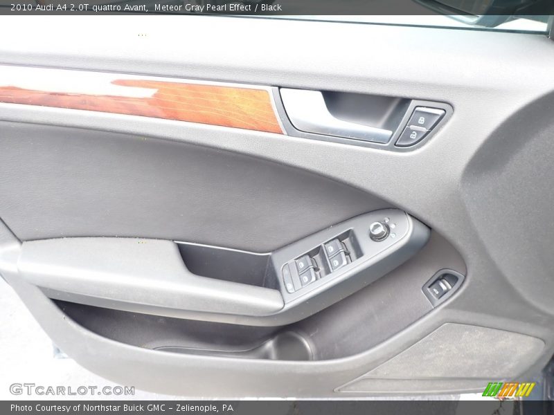 Meteor Gray Pearl Effect / Black 2010 Audi A4 2.0T quattro Avant
