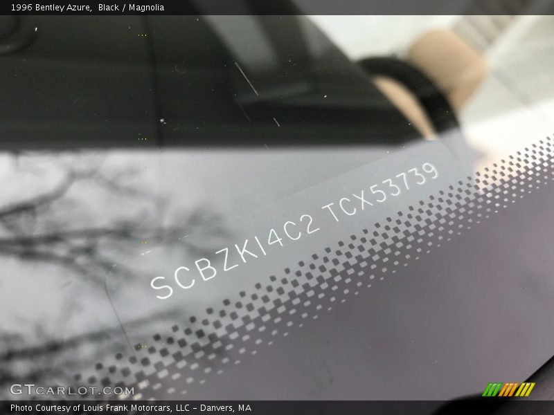 Black / Magnolia 1996 Bentley Azure