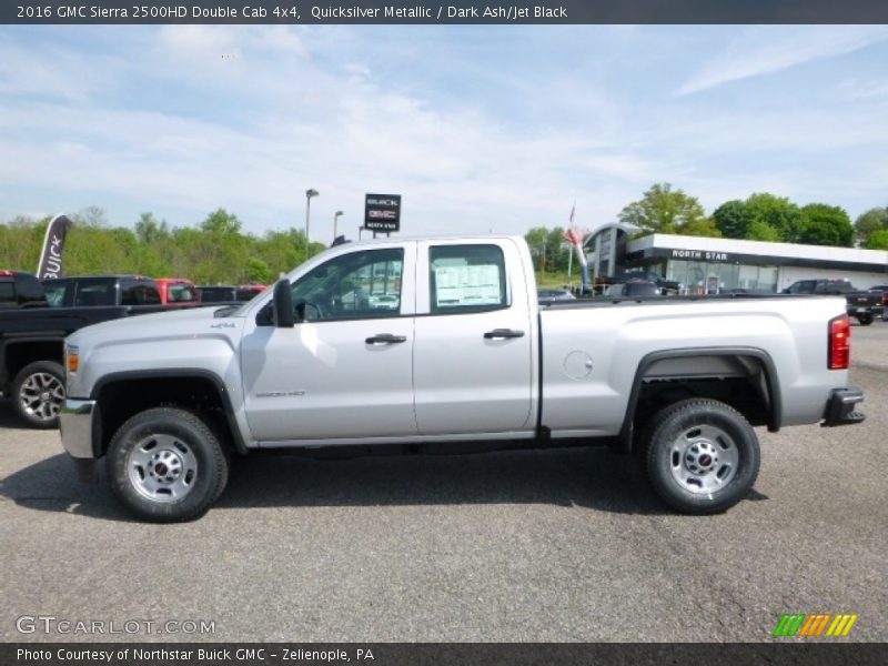  2016 Sierra 2500HD Double Cab 4x4 Quicksilver Metallic