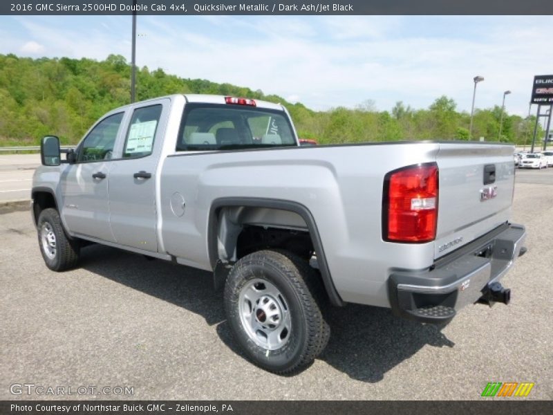  2016 Sierra 2500HD Double Cab 4x4 Quicksilver Metallic