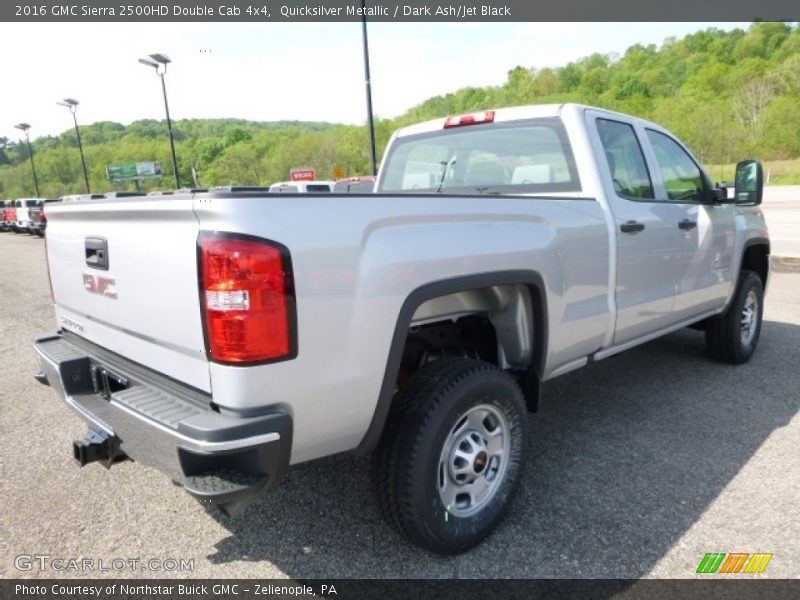  2016 Sierra 2500HD Double Cab 4x4 Quicksilver Metallic