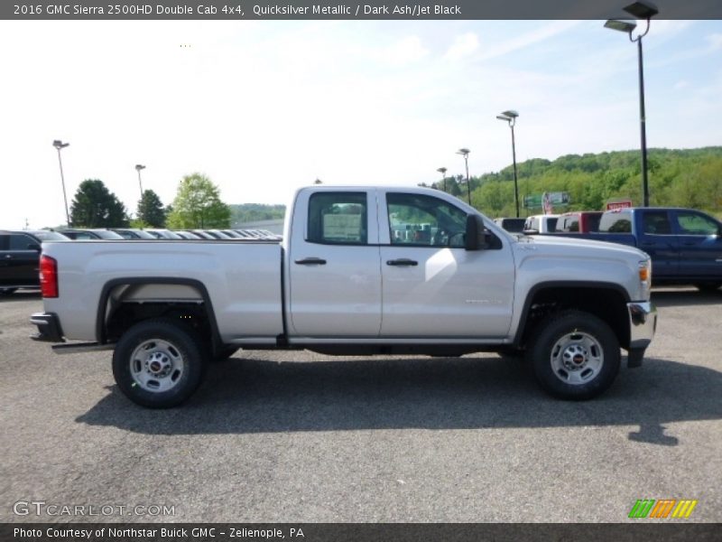  2016 Sierra 2500HD Double Cab 4x4 Quicksilver Metallic