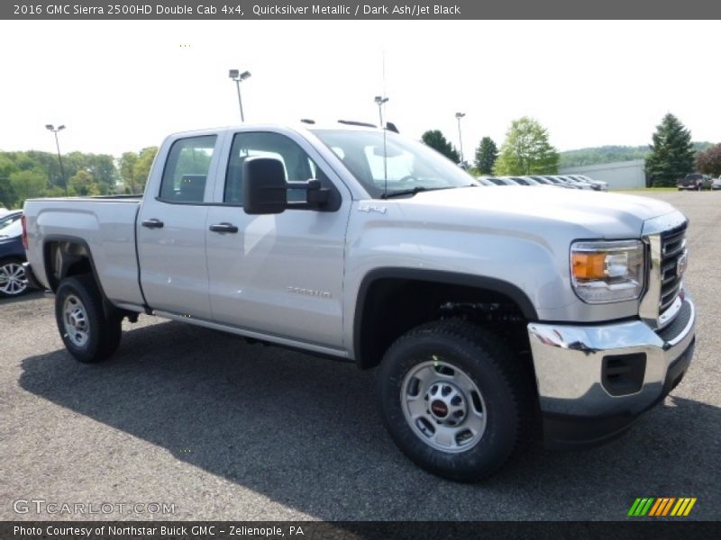  2016 Sierra 2500HD Double Cab 4x4 Quicksilver Metallic