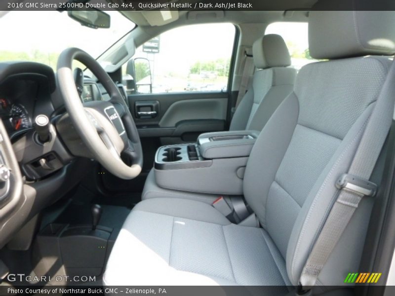 2016 Sierra 2500HD Double Cab 4x4 Dark Ash/Jet Black Interior