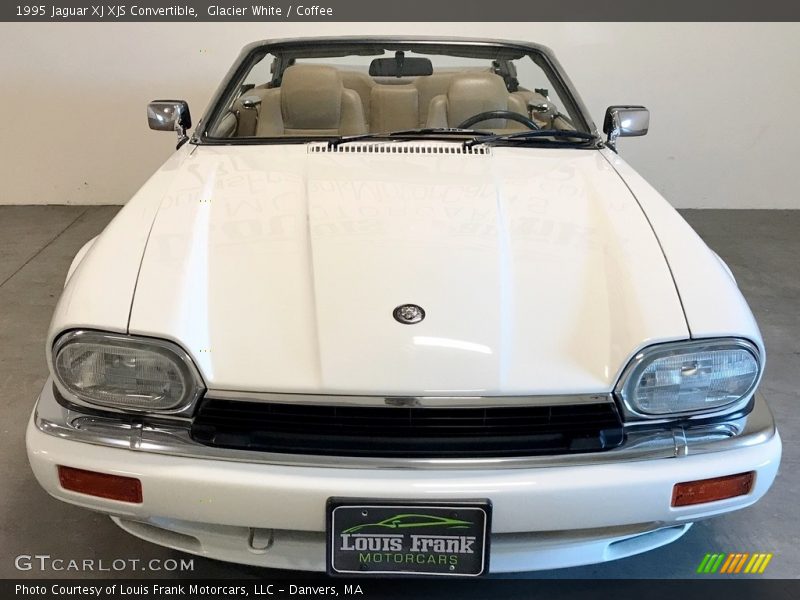 Glacier White / Coffee 1995 Jaguar XJ XJS Convertible