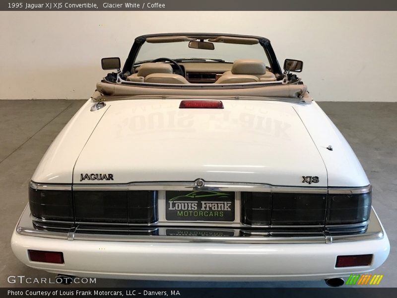 Glacier White / Coffee 1995 Jaguar XJ XJS Convertible
