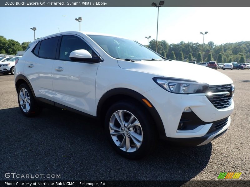 Summit White / Ebony 2020 Buick Encore GX Preferred