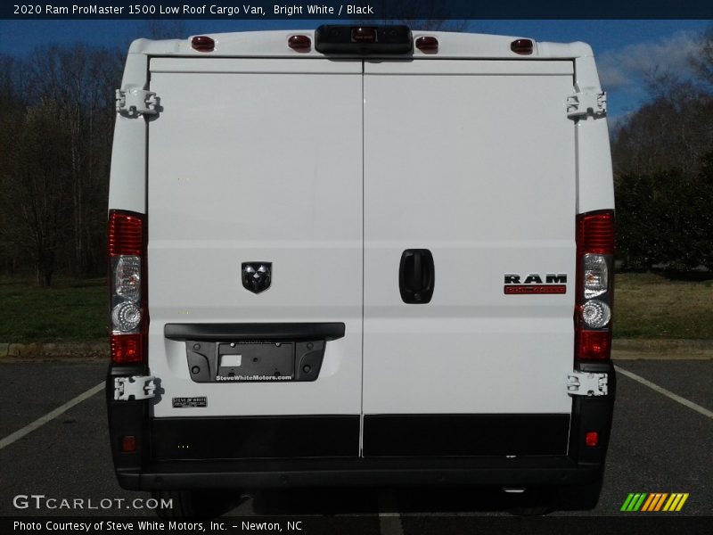 Bright White / Black 2020 Ram ProMaster 1500 Low Roof Cargo Van