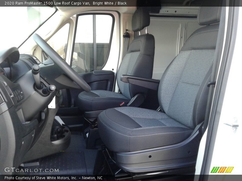  2020 ProMaster 1500 Low Roof Cargo Van Black Interior