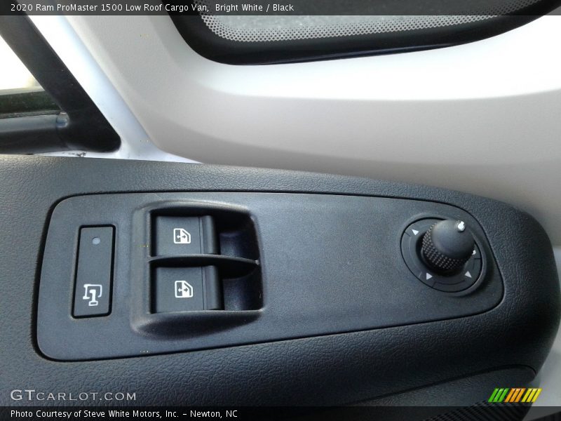 Bright White / Black 2020 Ram ProMaster 1500 Low Roof Cargo Van
