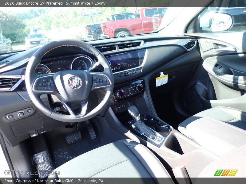Summit White / Ebony 2020 Buick Encore GX Preferred