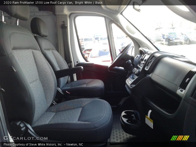 Front Seat of 2020 ProMaster 1500 Low Roof Cargo Van
