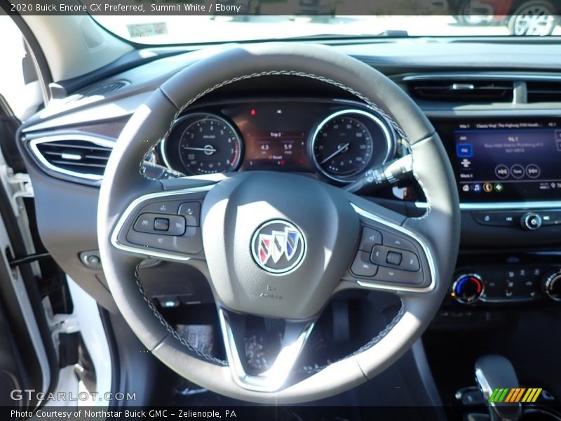 Summit White / Ebony 2020 Buick Encore GX Preferred