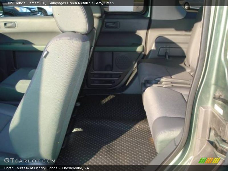 Galapagos Green Metallic / Gray/Green 2005 Honda Element EX