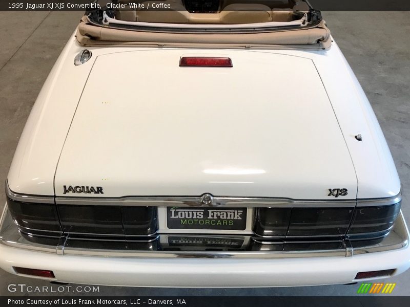 Glacier White / Coffee 1995 Jaguar XJ XJS Convertible