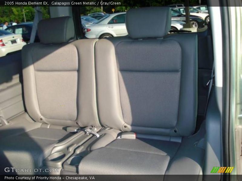 Galapagos Green Metallic / Gray/Green 2005 Honda Element EX