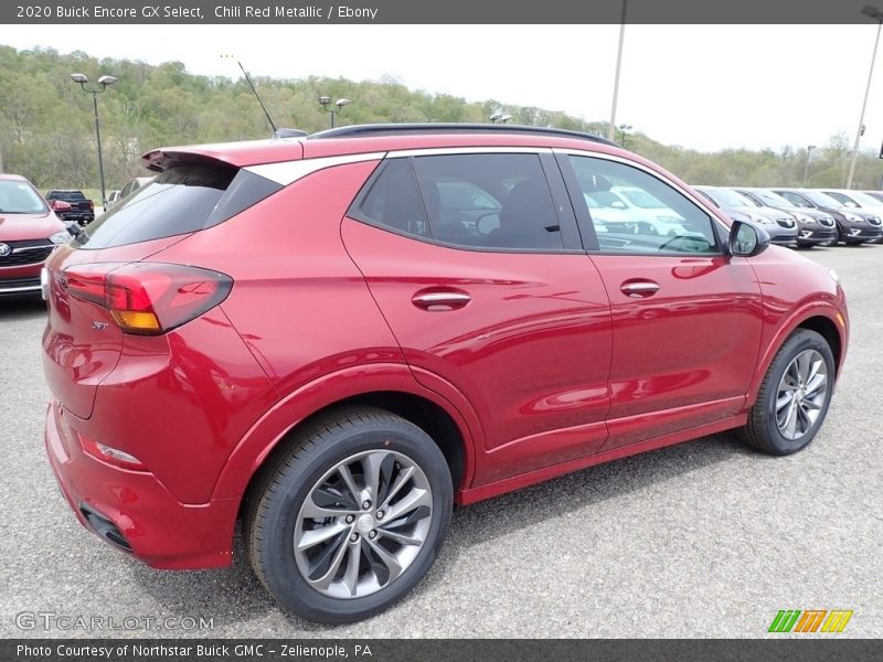 Chili Red Metallic / Ebony 2020 Buick Encore GX Select