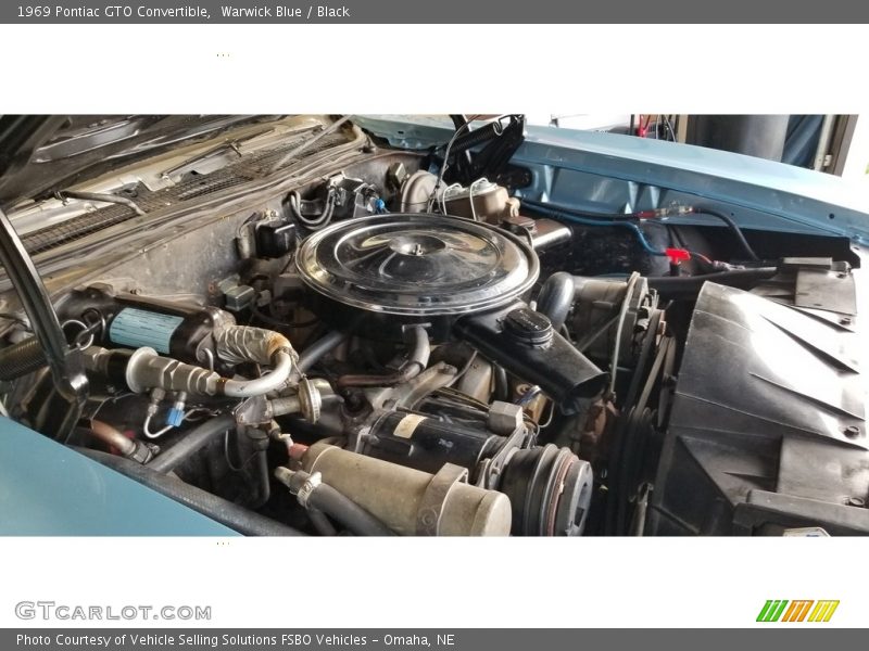  1969 GTO Convertible Engine - 400 cid OHV 16-Valve V8