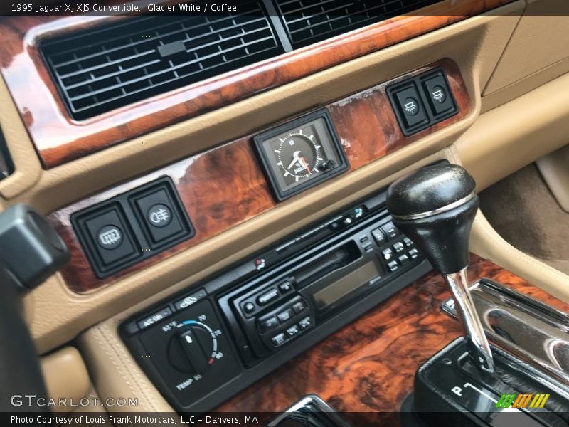 Glacier White / Coffee 1995 Jaguar XJ XJS Convertible