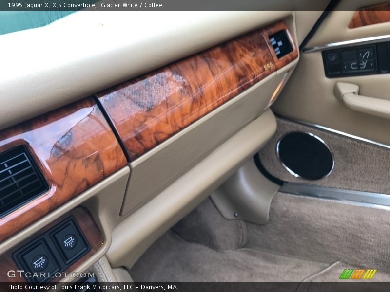 Glacier White / Coffee 1995 Jaguar XJ XJS Convertible