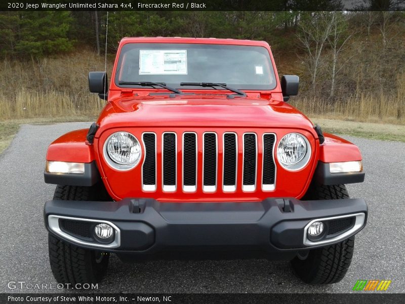 Firecracker Red / Black 2020 Jeep Wrangler Unlimited Sahara 4x4