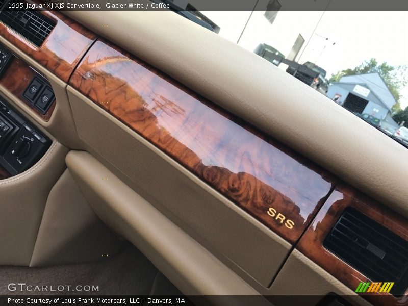Glacier White / Coffee 1995 Jaguar XJ XJS Convertible