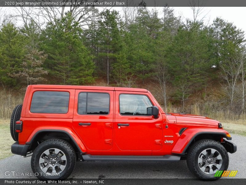  2020 Wrangler Unlimited Sahara 4x4 Firecracker Red