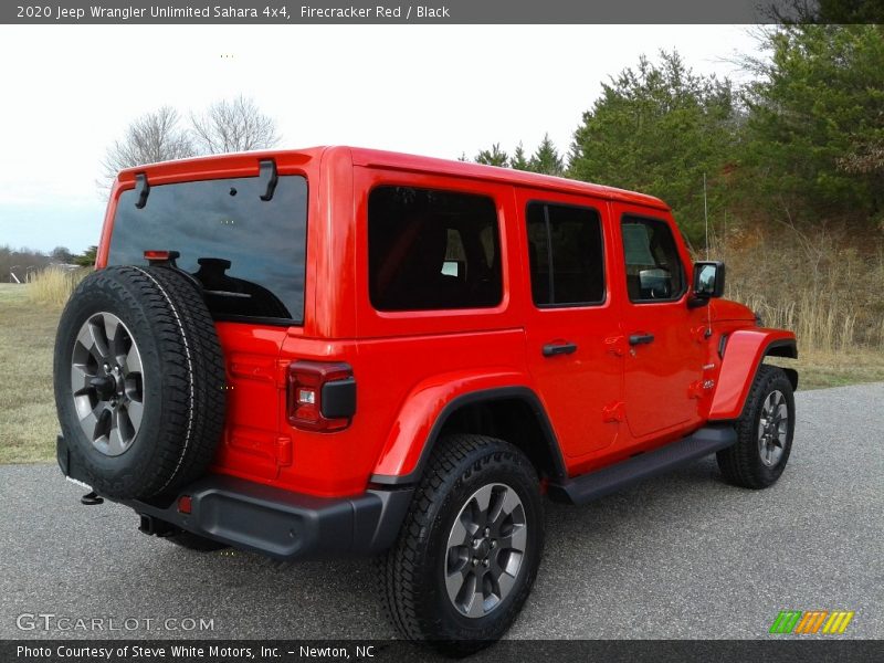 Firecracker Red / Black 2020 Jeep Wrangler Unlimited Sahara 4x4