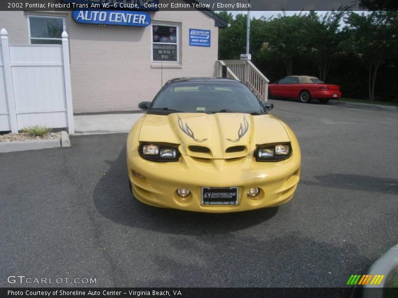 Collector Edition Yellow / Ebony Black 2002 Pontiac Firebird Trans Am WS-6 Coupe
