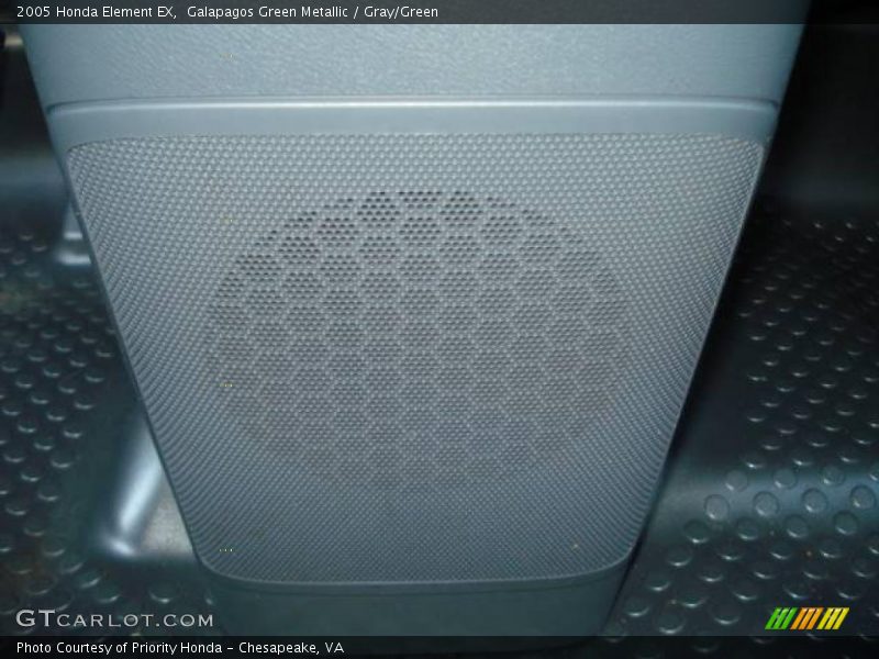 Galapagos Green Metallic / Gray/Green 2005 Honda Element EX