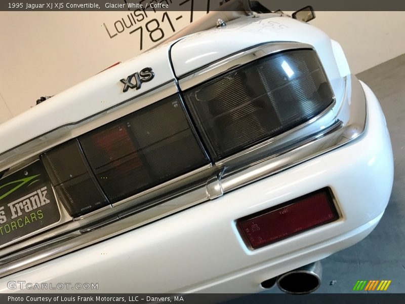 Glacier White / Coffee 1995 Jaguar XJ XJS Convertible