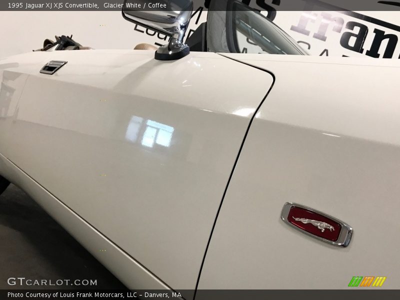 Glacier White / Coffee 1995 Jaguar XJ XJS Convertible