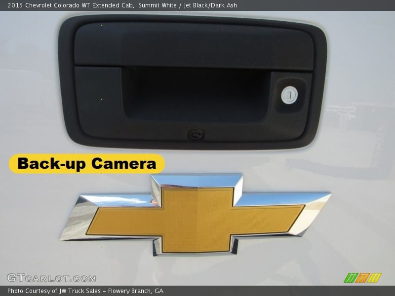 Summit White / Jet Black/Dark Ash 2015 Chevrolet Colorado WT Extended Cab