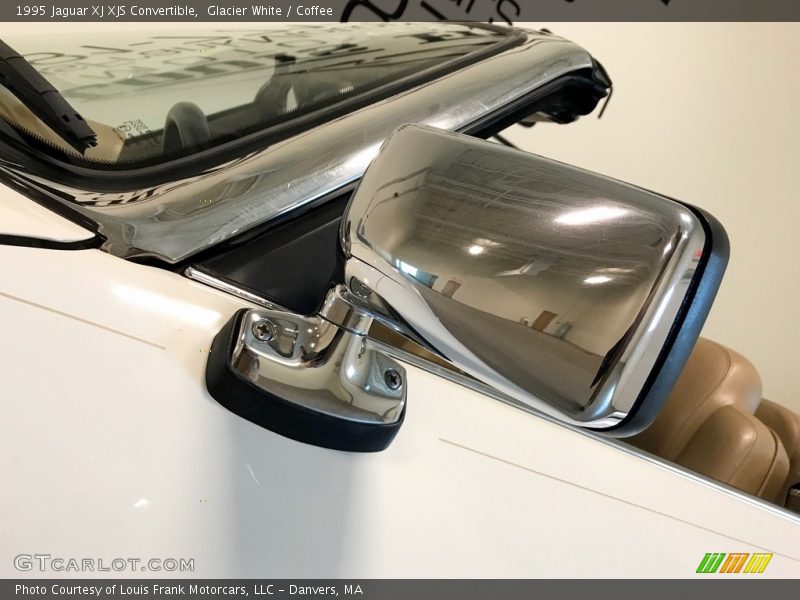 Glacier White / Coffee 1995 Jaguar XJ XJS Convertible
