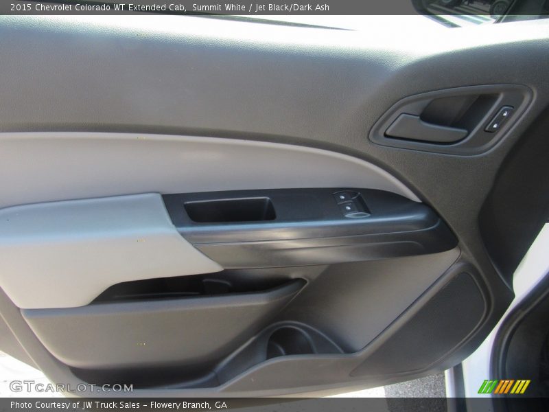 Summit White / Jet Black/Dark Ash 2015 Chevrolet Colorado WT Extended Cab